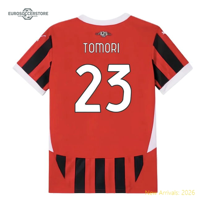 2024-2025 AC Milan Home Shirt (Kids) (Tomori 23)