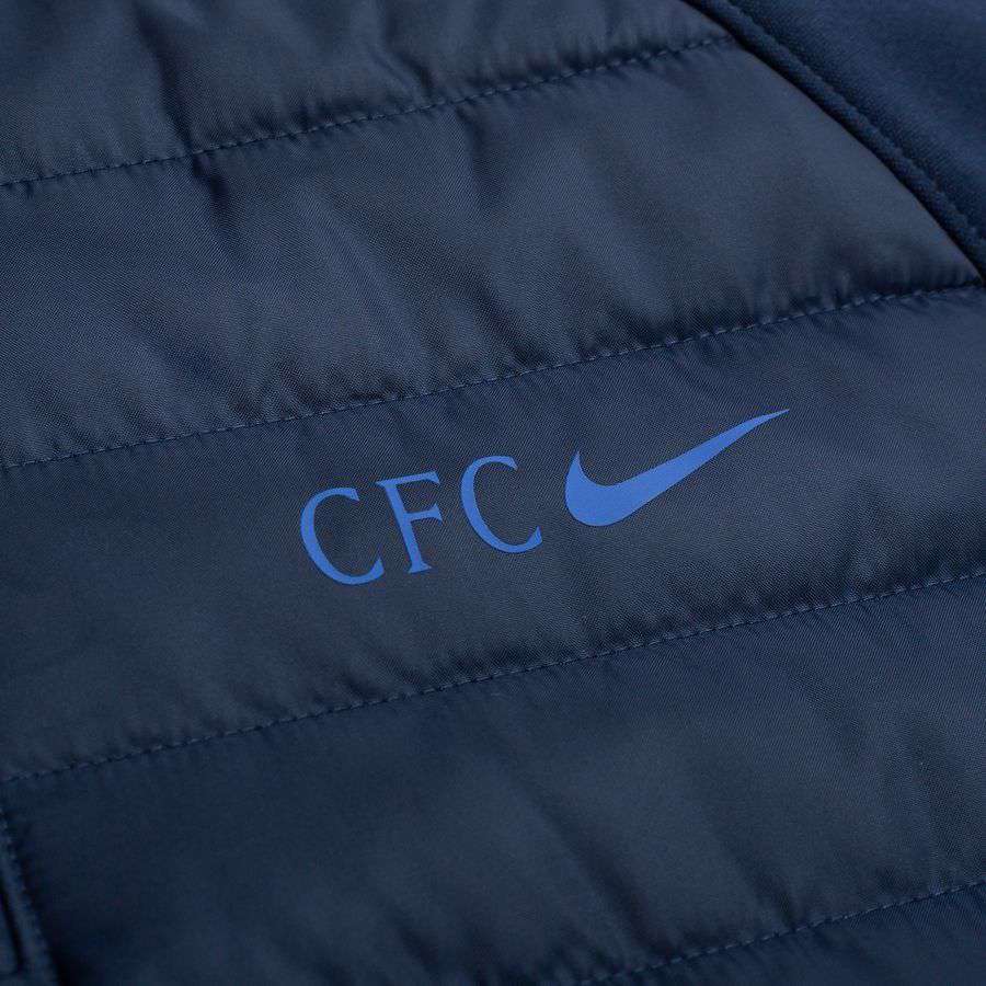 [EFKS] Chelsea Therma FIT Academy Drill Winter Warrior Obsidian/Rush Training Blue