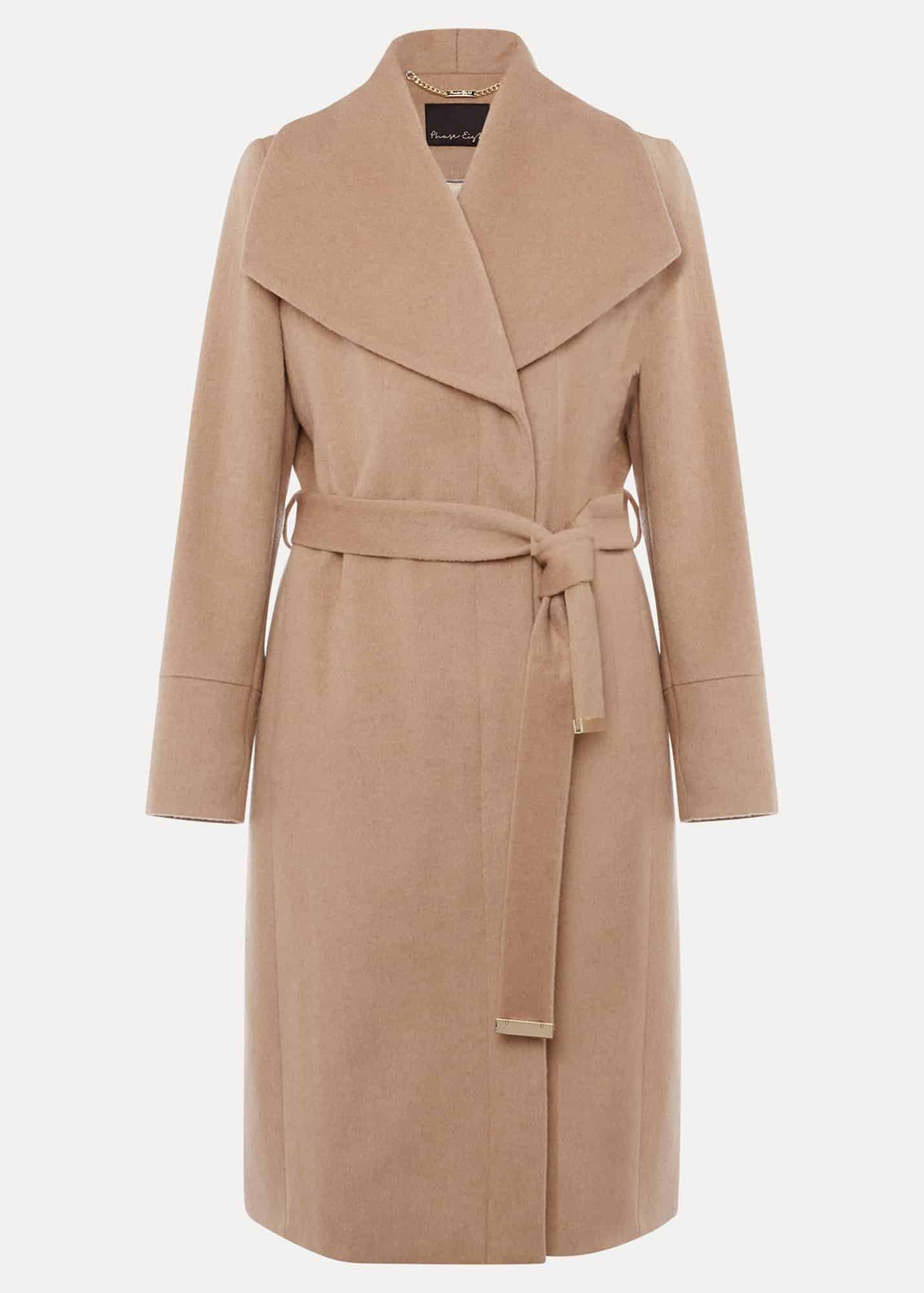 Nicci Belted Wool Coat
