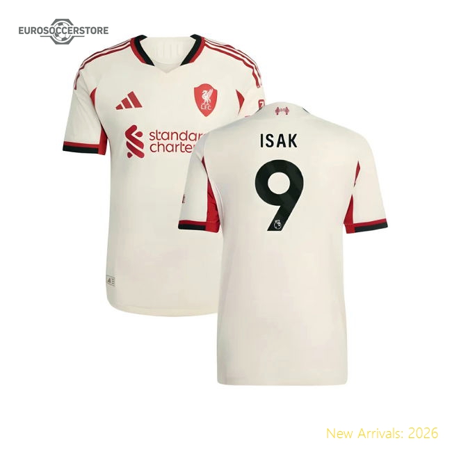 Comfortable Liverpool Womens Isak Jersey 2025-2026 Soft-touch