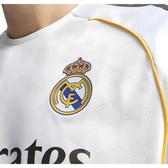 Real Madrid Football Club Sleek Home Game Jersey
