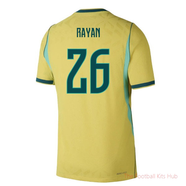 Replica Brazil Aero-Fit Match 2026-2027 Home Shirt (Rayan 26)