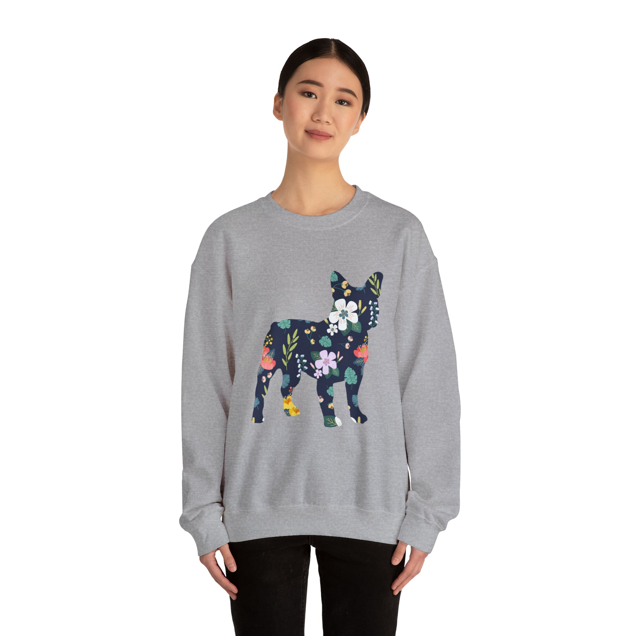 Floral Sweater - Comfy Unisex Sweatshirt Casual Wear | Unique Design