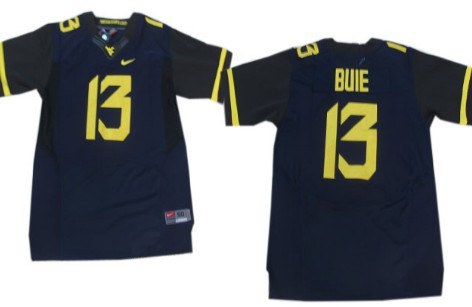 Men's None Blue 2013 replica Andrew Buie #13 match worn Jersey