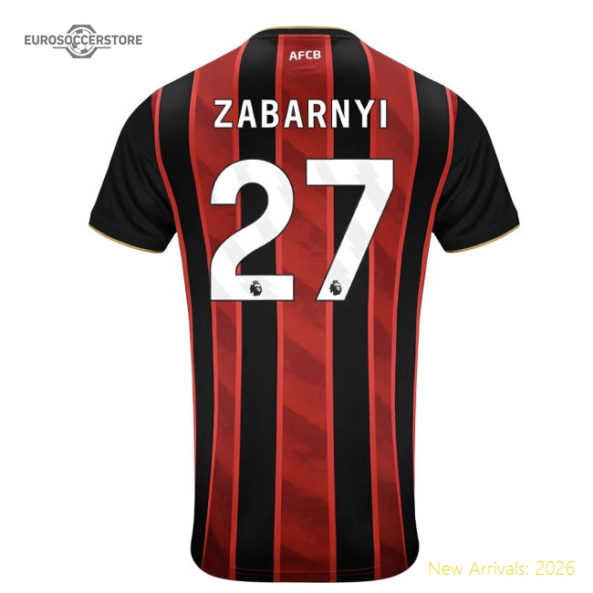 Bournemouth Home Kit 2025-2026 Supporter Edition Jersey