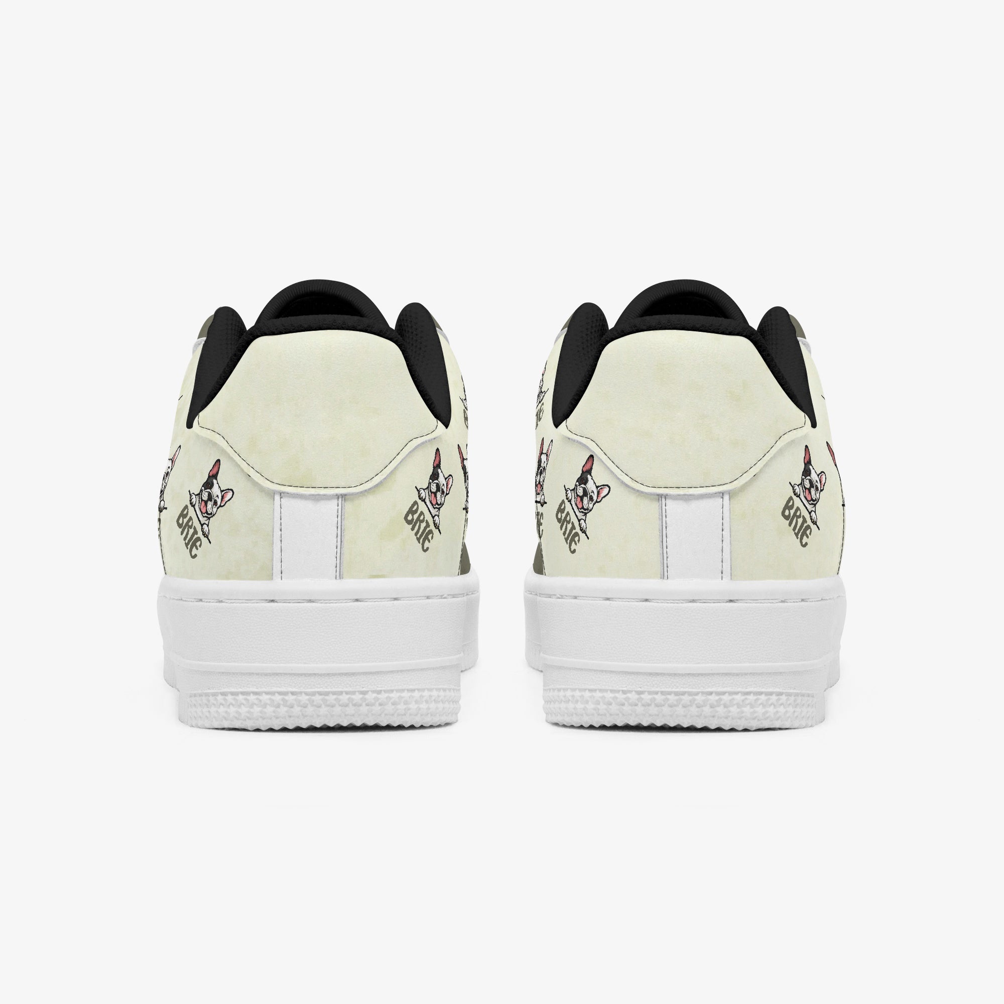 Lifestyle-Driven Brie - Personalized Low-top Leather Sneakers for Eve...