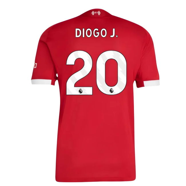 Genuine EPL Shirt - 2025-2026 LIV Home Popular Diogo J. 20 Adults#996