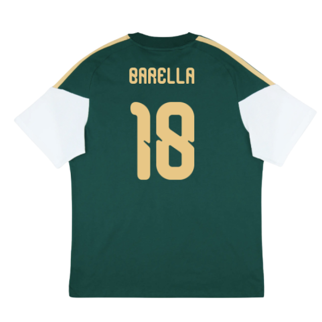 2026-2027 Italy Training Tee (Green) (Barella 18)