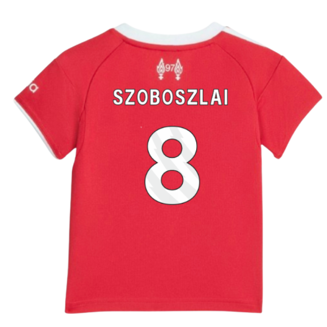 Liverpool 2025-2026 Kit (Szoboszlai 8) (Szoboszlai 8) | Discounted