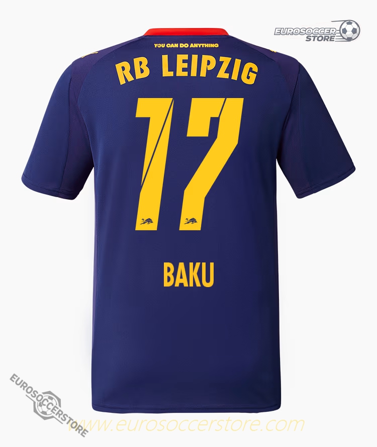 RB Leipzig 25-26 Season Away BAKU 17 Football Jersey