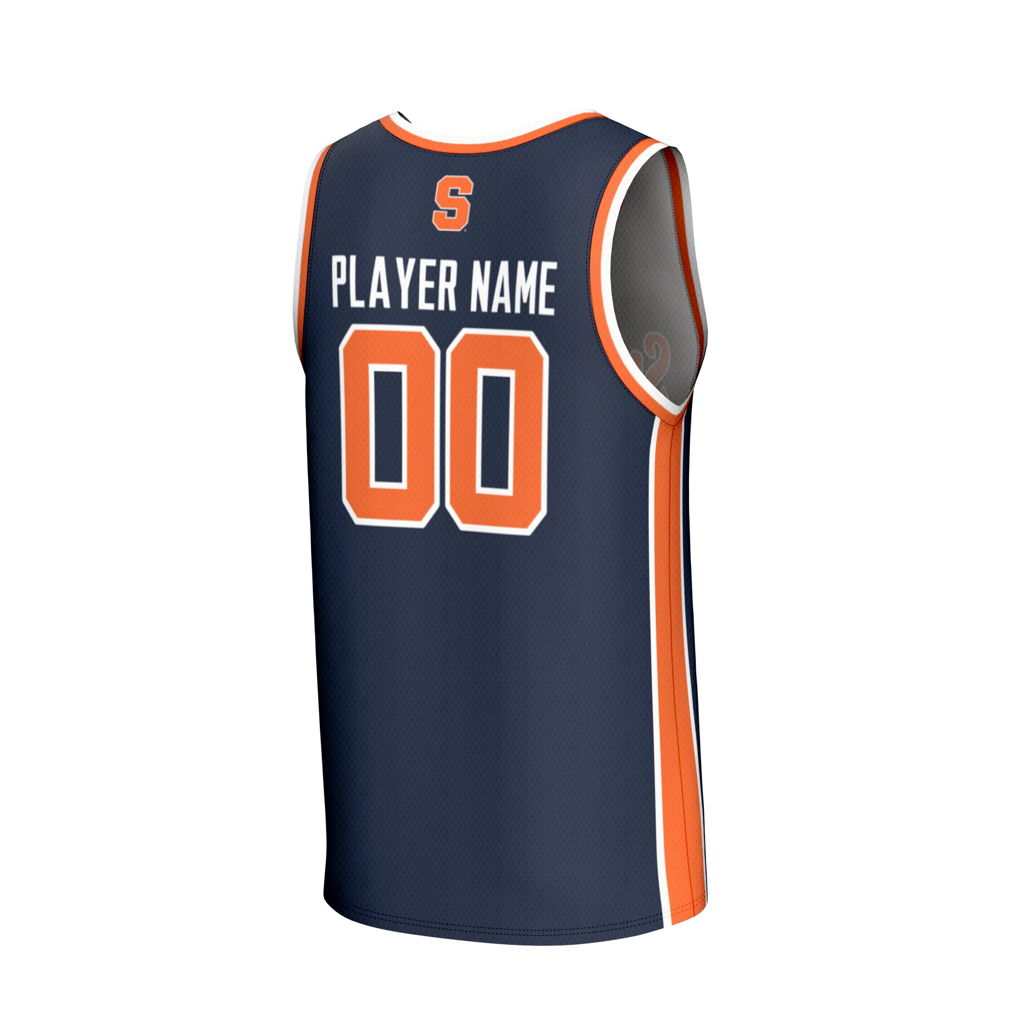 Syracuse Orange GameDay Greats Unisex Lightweight Collegiate Women's Basketball NIL Pick-A-Player Fashion Jersey - Navy