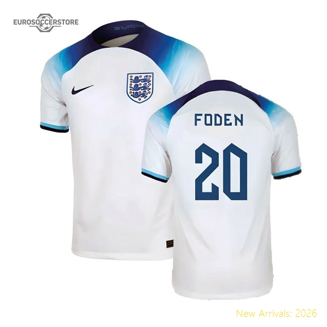 Professional England 2022-2023 Official Home Shirt Contemporary