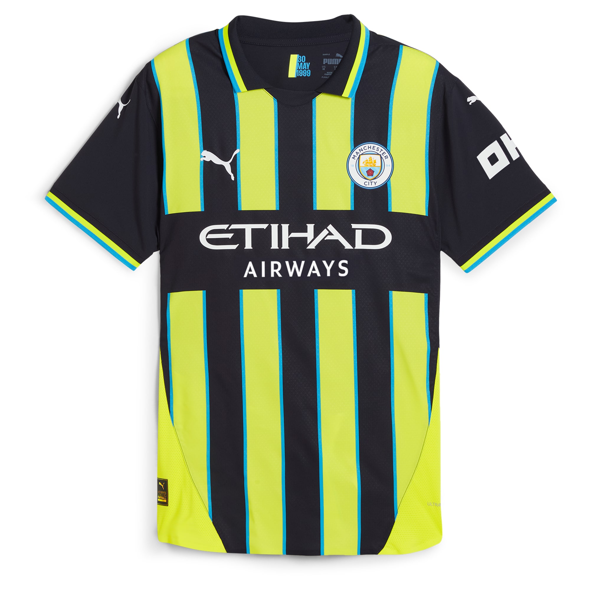 [SJH] Manchester City 2024/25 Away Authentic Jersey - Black