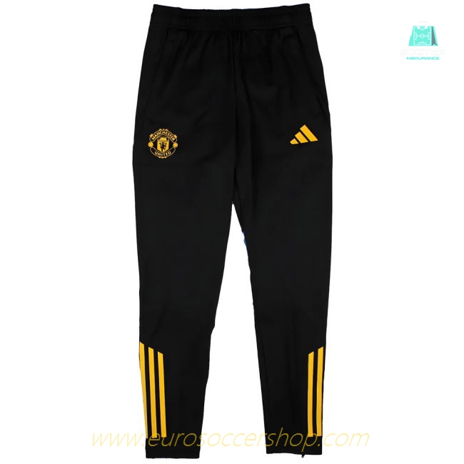 2025-2026 Man Utd EU Training Pants (Black) - Kids