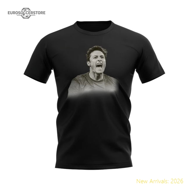 Authentic Javier Zanetti Inter Milan Legend T-Shirt (Black)