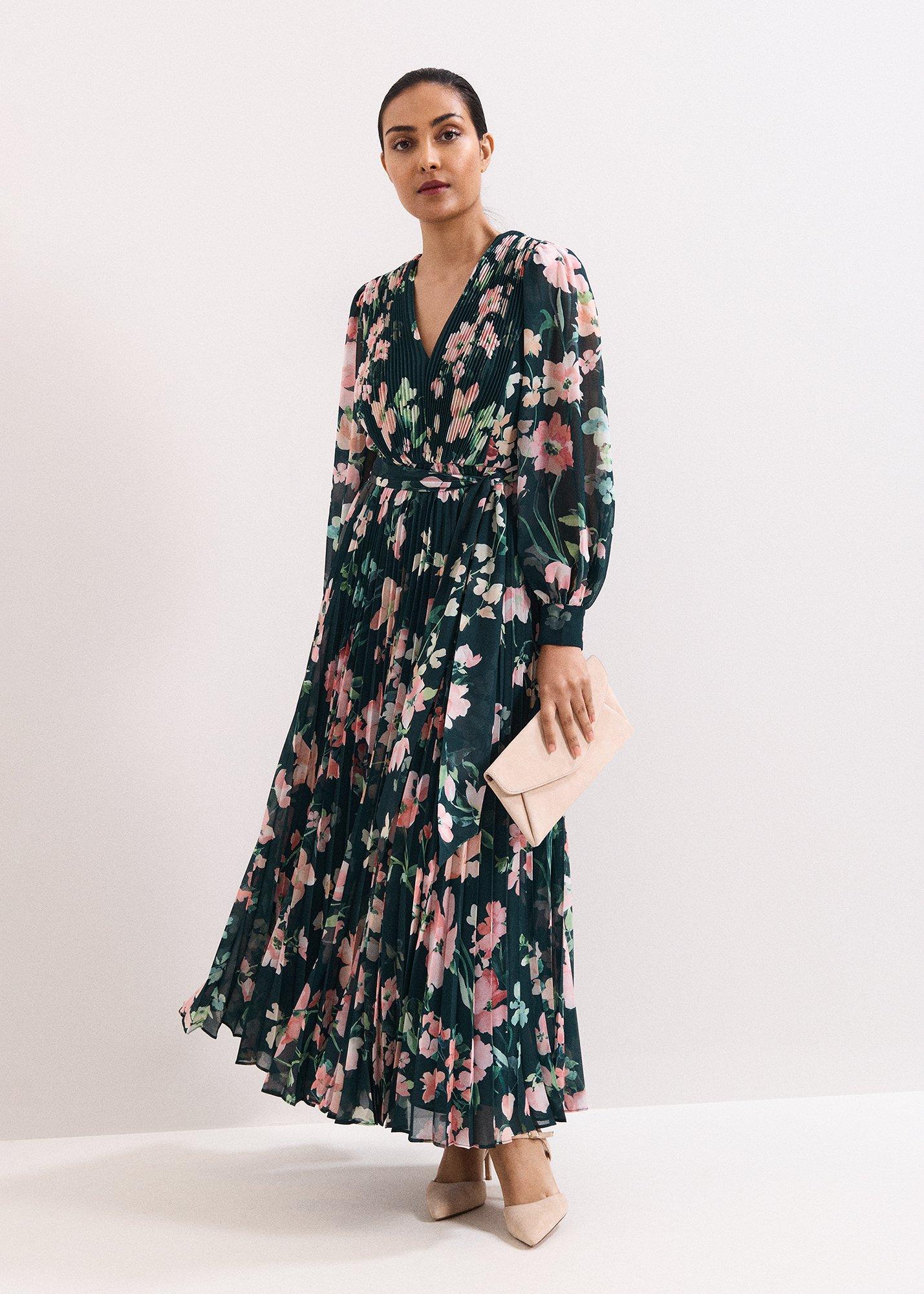 Petite Rosa Floral Maxi Dress