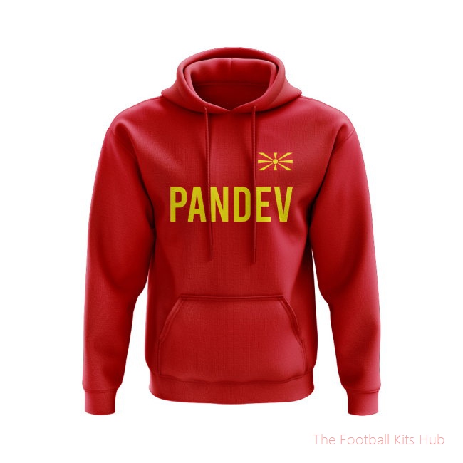 Men Goran Pandev Macedonia Flag Hoody