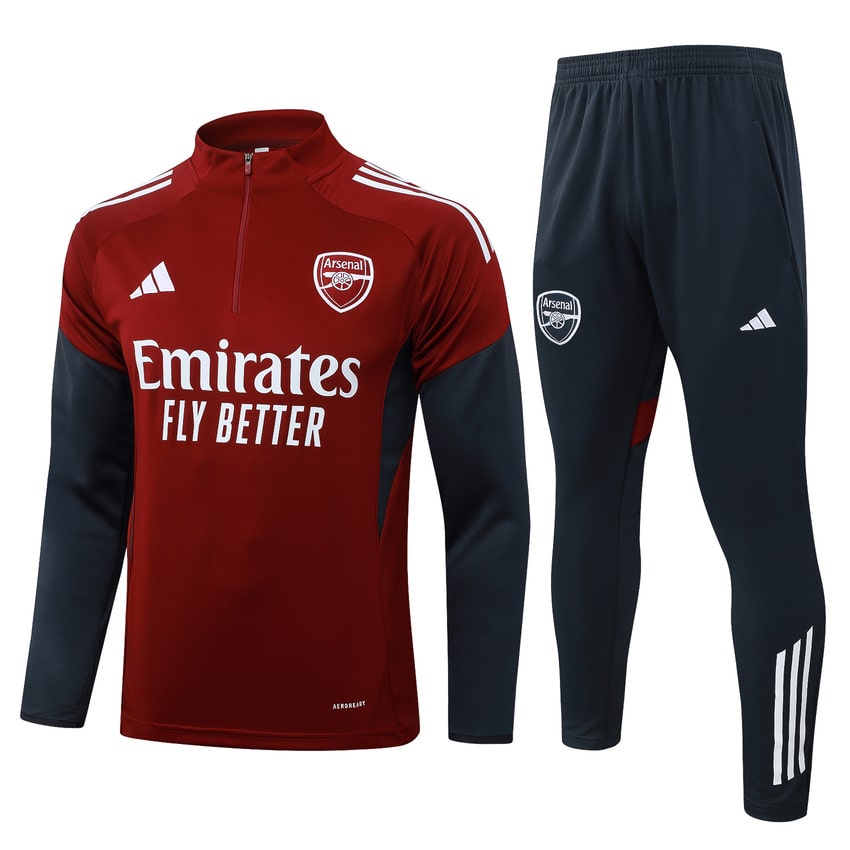Arsenal Training Tracksuit 2025-2026 Red Blue