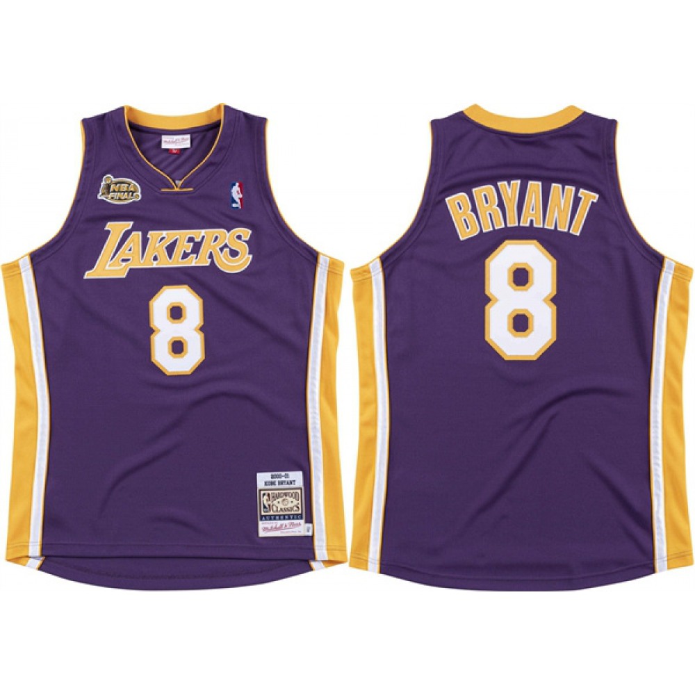 Classic 8 Los Angeles Lakers Jersey Purple - - Game Day Essential