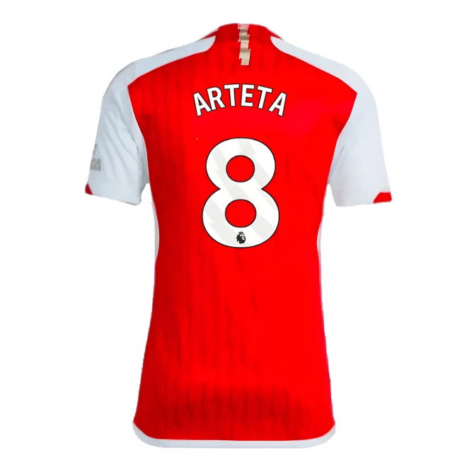 Arsenal Home Football Jersey 2023-20 Season Arteta 8 L M S