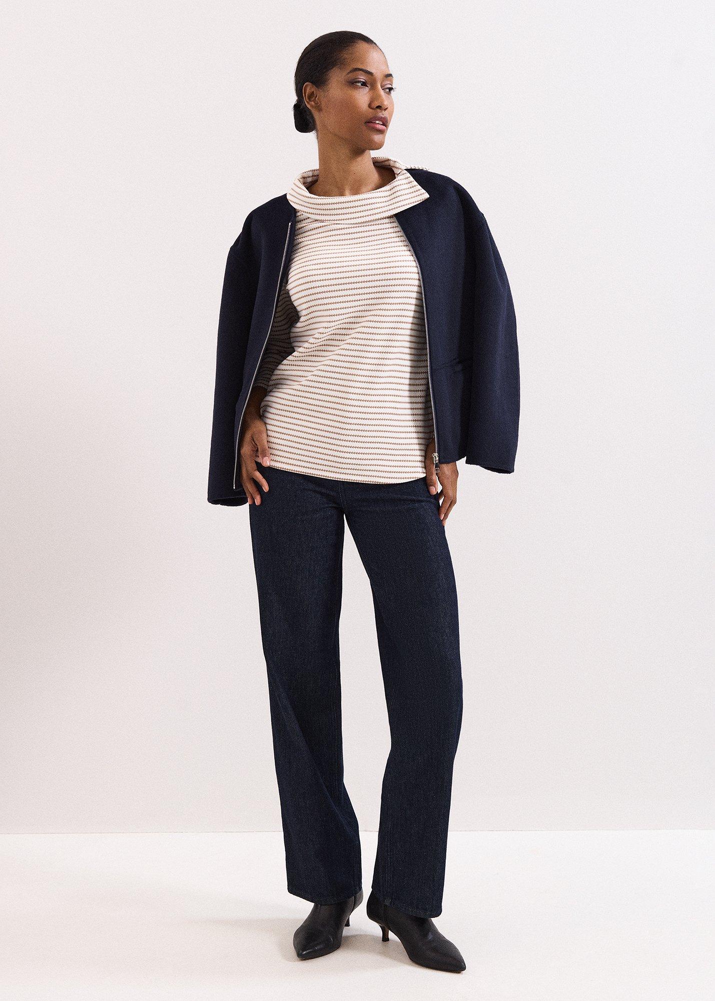 Remy Stripe Textured Top
