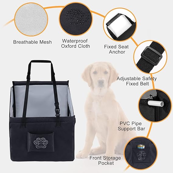 Nest – Foldable Travel Safety Cage For Dogs Pet Gear | Vet-recommended