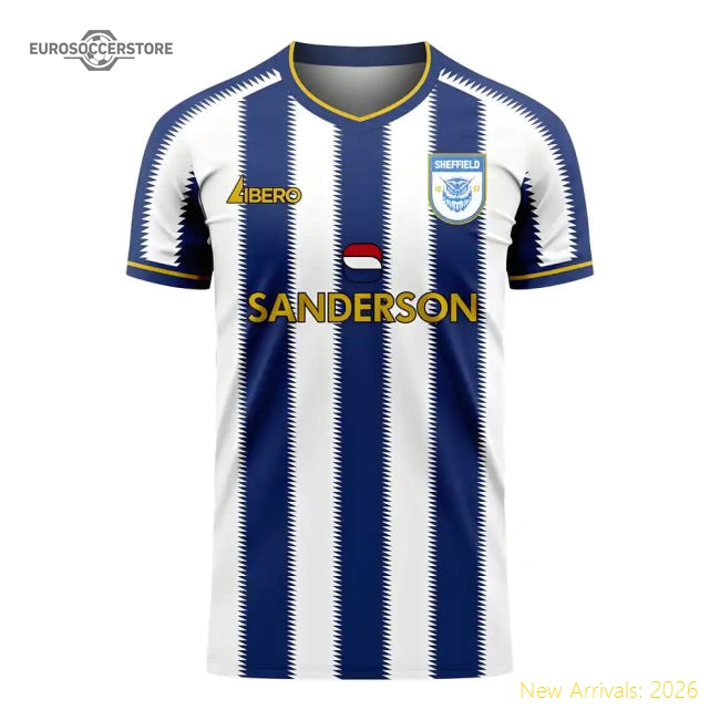 Sheffield 2025-2026 Home Concept Football Kit (Libero)