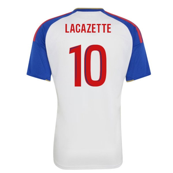 [DDJ] 2026 2027 Olympique Lyon Shirt Home Kit (Lacazette 10)