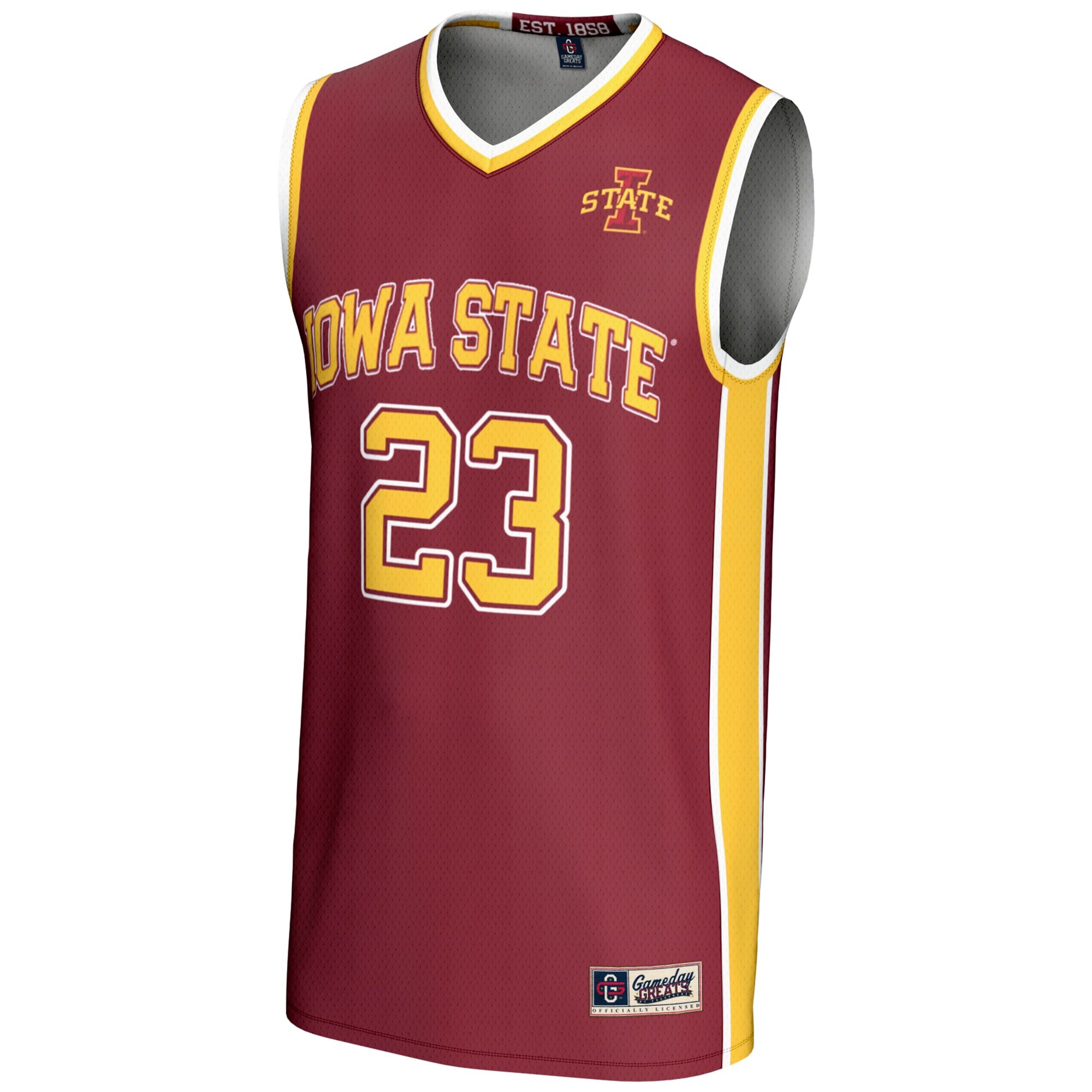 [DDG] Iowa State Cyclones GameDay Greats Youth Lightweight Basketball Jersey - Cardinal