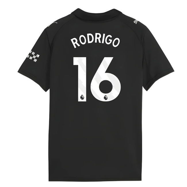 2025-20 Man City Soccer Jerseys luxury Away Shirt - Kids