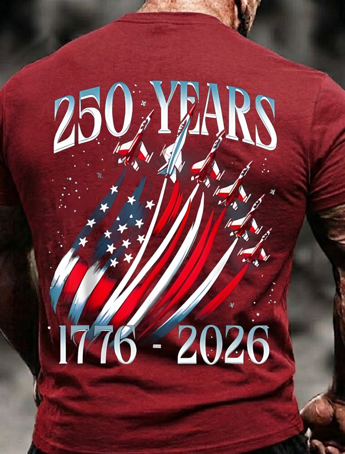 4th of July 2026 250th Memorial Day Men's 3D Print Crew Neck Short Sleeve T-Shirt Daily Street