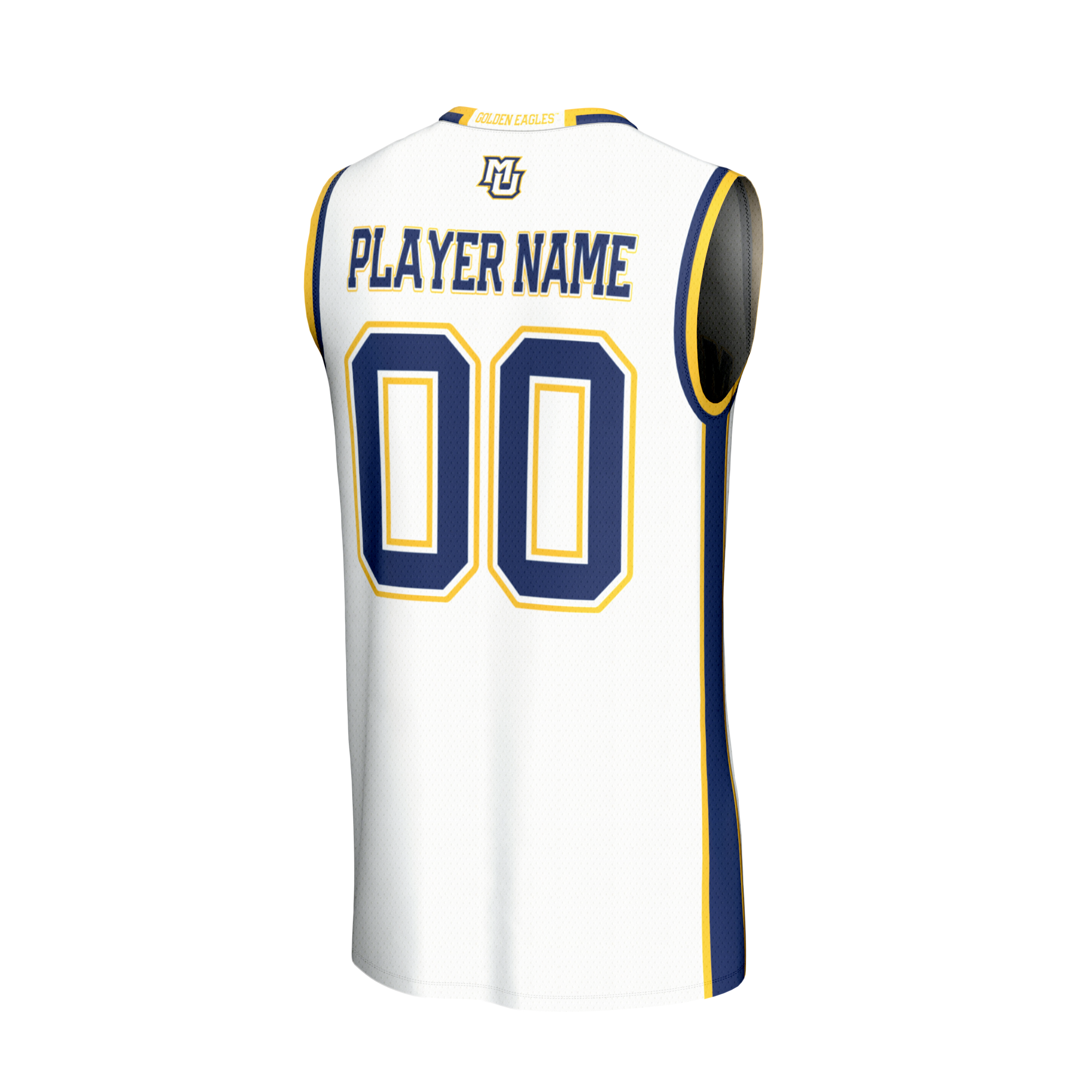 [NJP] Marquette Golden Eagles GameDay Greats Youth Lightweight Collegiate Men's Basketball NIL Pick-A-Player Fashion Jersey - White