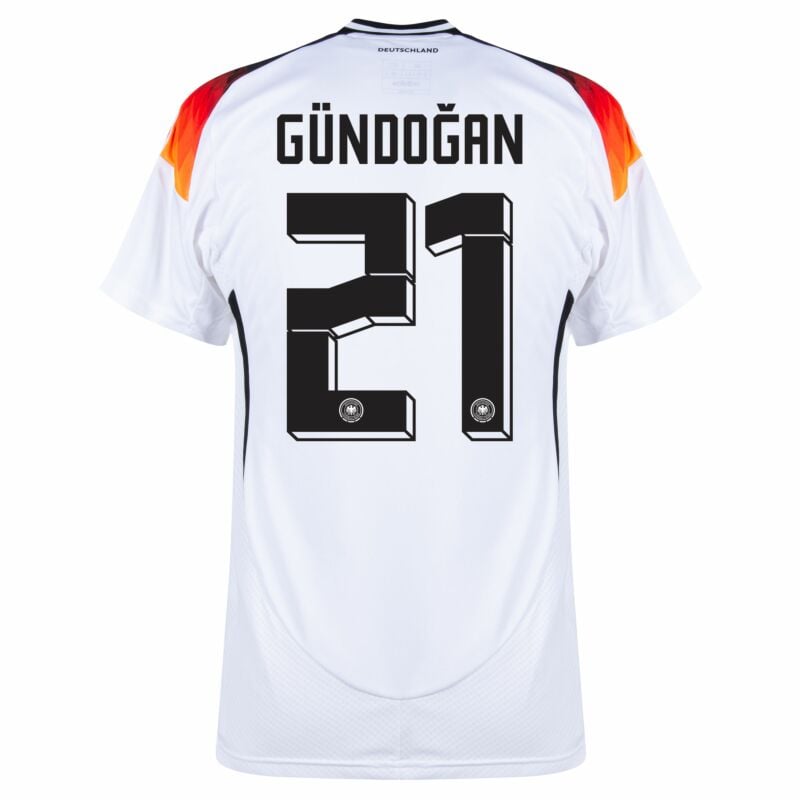 Germany Home Kids Football Shirt Set Soccer Shirt 2024-25 Edition Gundogan