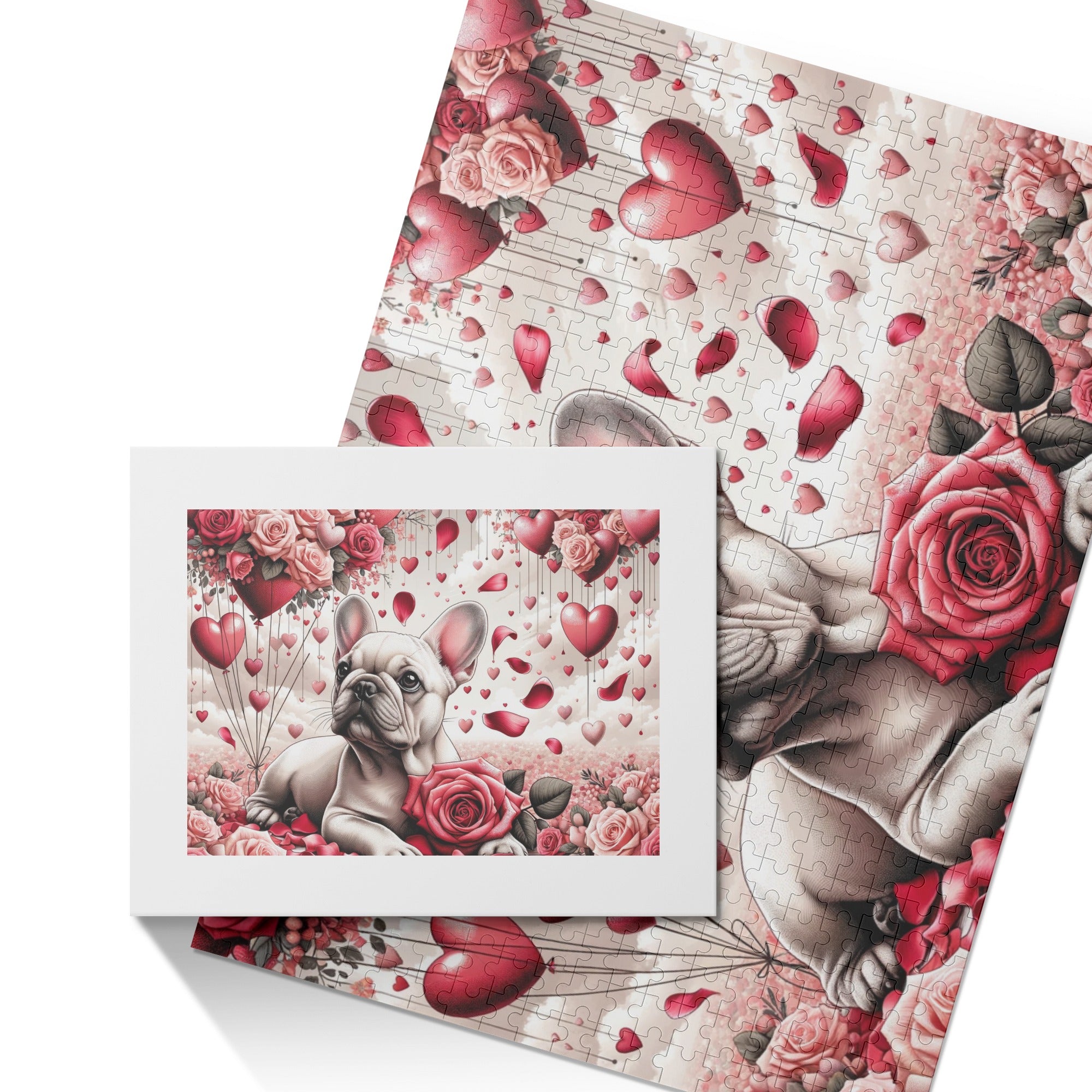 Minimal-Aesthetic Lucy - 500-piece Wooden Puzzle for Street Style