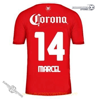 Toluca MARCEL 14 Home Football Jersey for the 23-24 Season