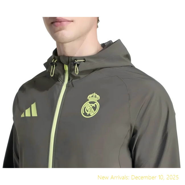 2025-2026 Real Madrid Home None - Elite Supporter Wear - Grey Color