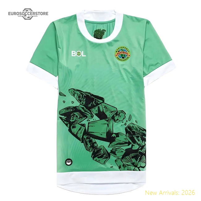 Authentic Montserrat 20212022 Home Jersey Slim Breathable