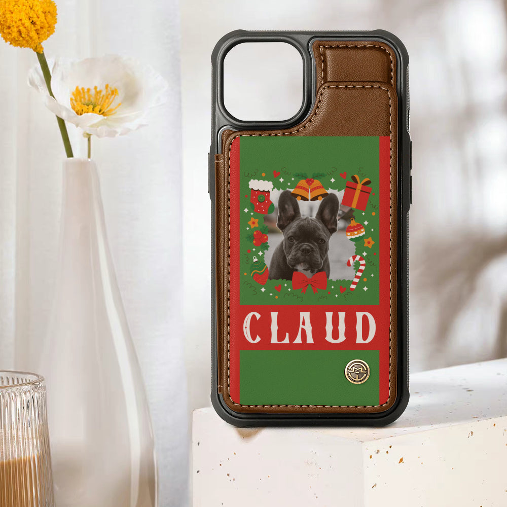 French Bulldog Cort Personalized Leather Wallet Case For For Iphone &