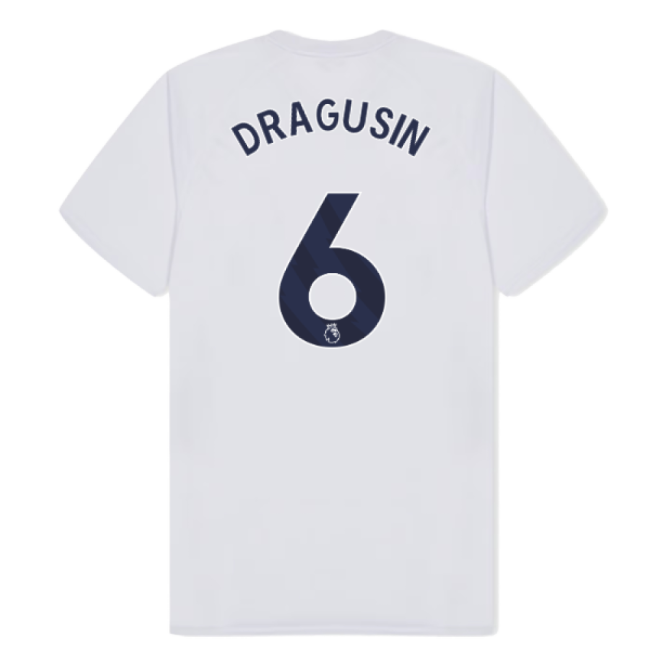 Premium-grade Thfc Hotspur Poly T-shirt (white) (dragusin 6)