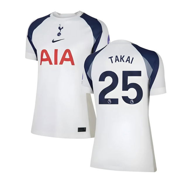 2025-2026 Tottenham Home Jersey (Womens) (Takai 25)