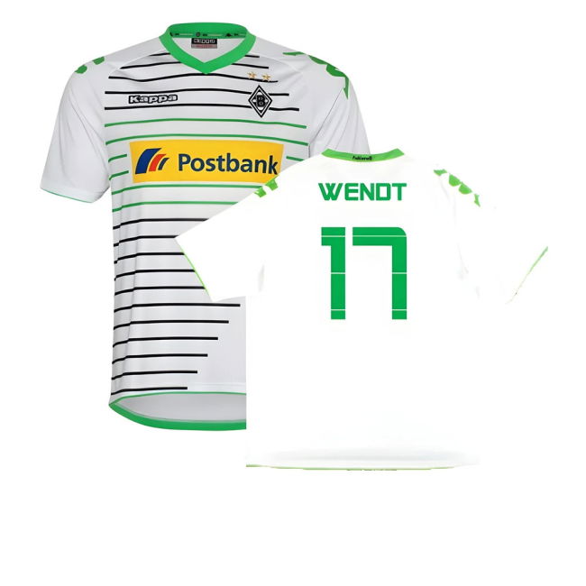 Ultra Comfort Gladbach Home Shirt Excellent Xxl Wendt #17 New Rele...