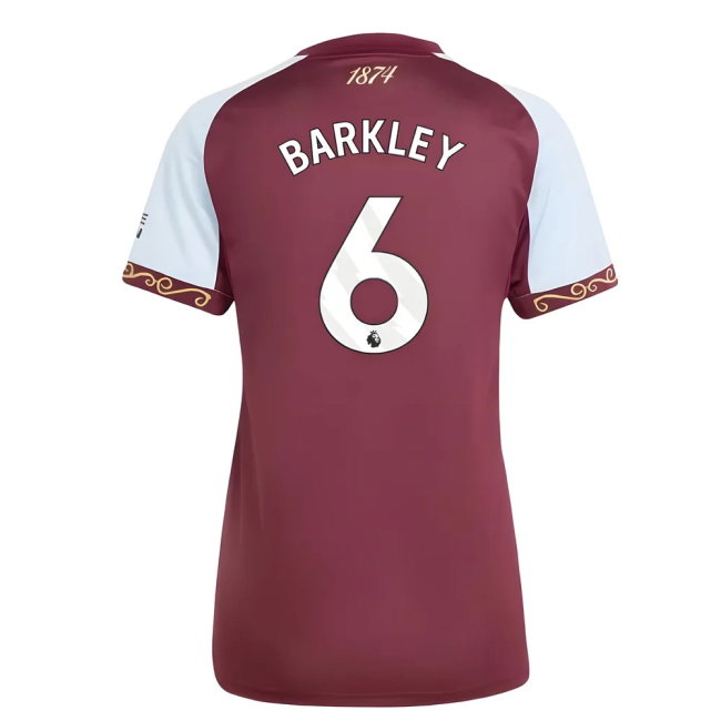 Aston Villa Home Shirt 2025-2026 edition (Ladies