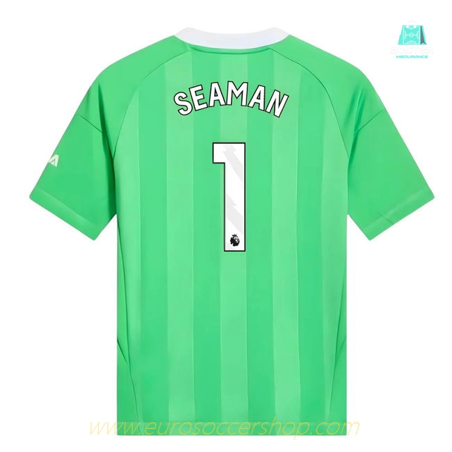 2025-2026 Arsenal Third Goalkeeper Shirt (Green) - Kids (Seaman 1)