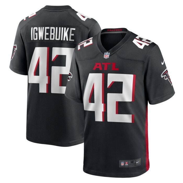 None Men's ATL Falcons Powerful Elite Jersey for NFL Fans