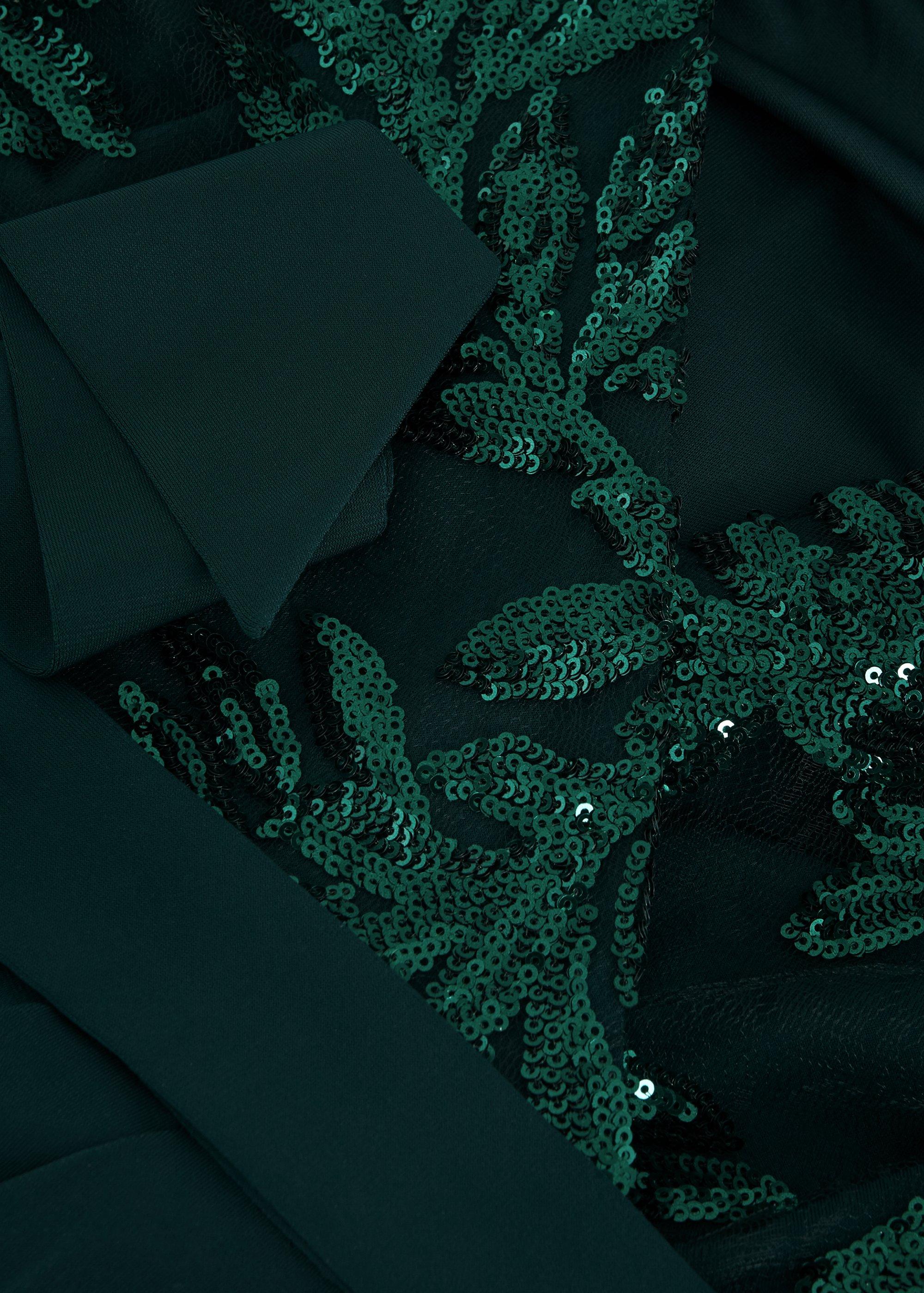Minty Wrap Maxi Dress