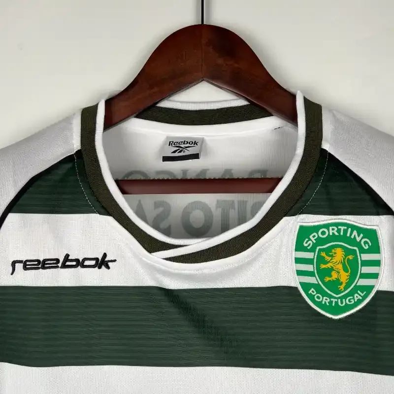 Cheap 2001-2003 Sporting Lisbon Long Sleeve Jersey retro kit