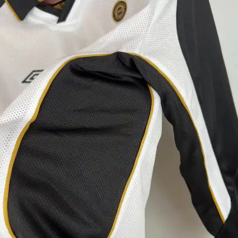 2001-2002 Long Sleeve Manchester United100th Anniversary Soccer retro kit