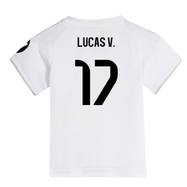 2025-2026 Camiseta Real Madrid Local Bebé - Auténtica - Mercancía Oficial