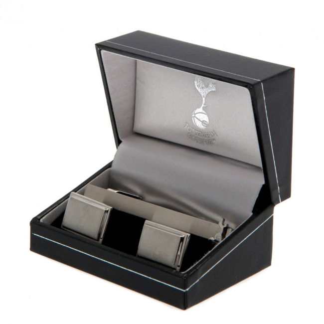 Spurs Licensed Tottenham Hotspur FC Tie Slide & Cufflink Set