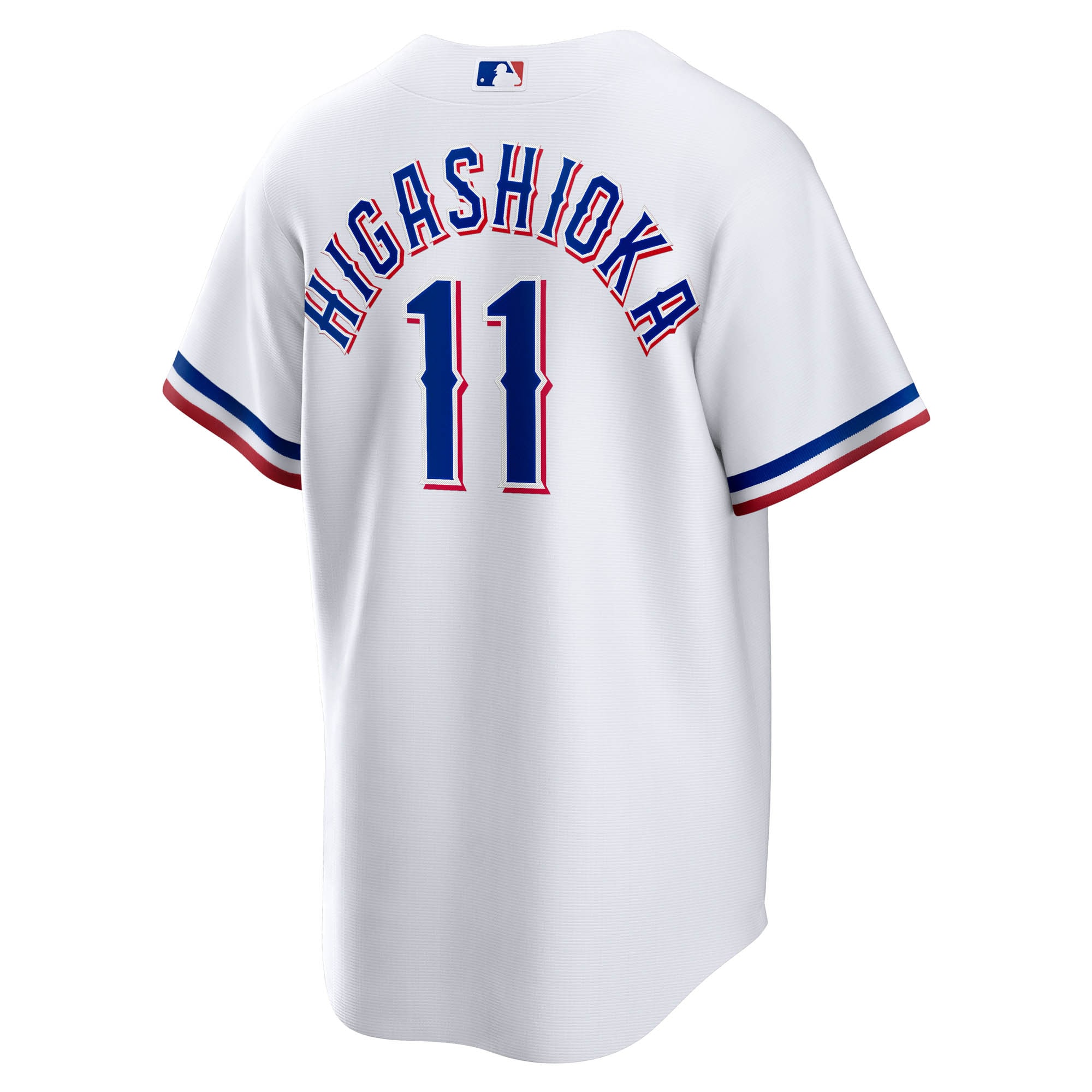 [ESK] Kyle Higashioka Texas Rangers Home Replica Jersey - White